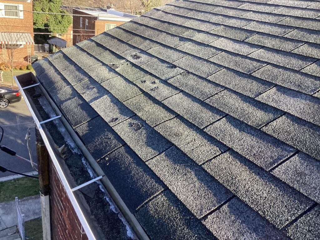 shingle damage